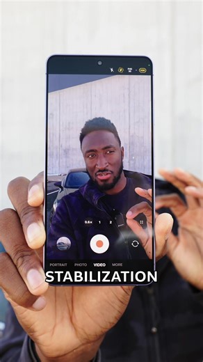 When the sensor is big enough, you can do crazy things with stabilization