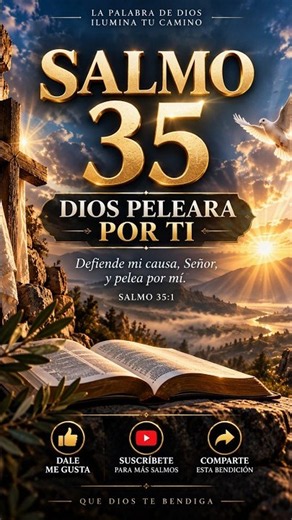 Salmo 35 | Oración de la Noche para Dormir en Paz #oración #salmo35 #protection