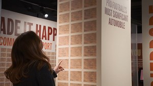 1K views · 68 reactions | Take a closer look at the Stark County Proud exhibit with Graphic Designer Cecilia Dannery as she walks through her design process, creative inspiration, and the visual aesthetic that tells the story of "Why Canton." Stark County residents receive 50% off walk-in tickets, and don’t miss the exclusive merchandise! https://profootballhof.me/4sDTAYV | Pro Football Hall of Fame | Facebook