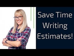 Save Time Writing Estimates in Xactimate