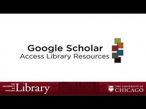 Using Google Scholar