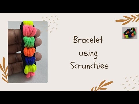 Circle Bracelet for Kids | Craft using rubber band | Easy DIY | Bracelet using finger|Club Crafteria