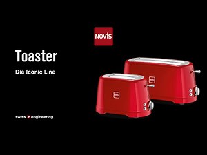 Novis Toaster T2 & T4 - Ikonisches Design für jeden Tag