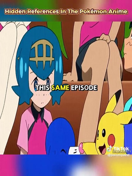 Hidden References In The Pokémon Anime #pokemon #anime