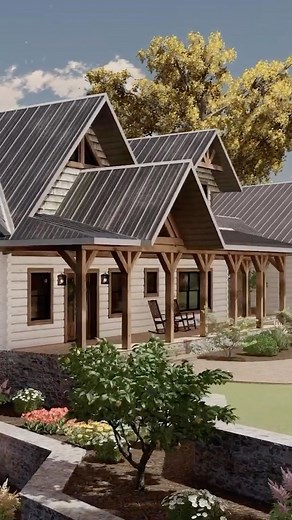 80K views · 359 reactions | Introducing the Exquisite Farmhouse Log...