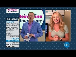 ZVOX AV100 AccuVoice Soundbar with 6Level Dialogue Boost...