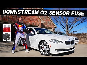 BMW F10 F11 DOWNSTREAM O2 OXYGEN SENSOR FUSE LOCATION BMW 528i 535i 520i 530i 550i 518d 520d 525d 53