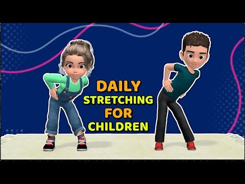10-MIN DAILY STRETCHING AT HOME - EXERCISES FOR CHILDREN