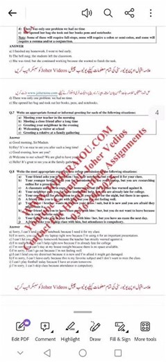 AIOU 386 English-I Solved Assignments | FA / I.Com Spring 2026 📚
