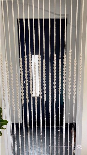 Tutorial cortina de macramê, com nó espiral, já disponível no canal! #macrame