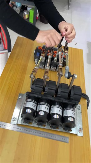 Proportional Valves for Wireless Crane Remote Control