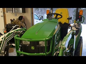 Plowing Snow / John Deere 2025r