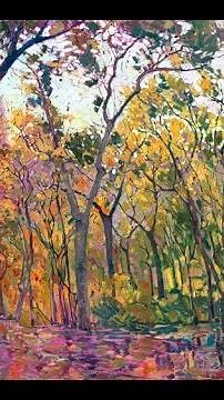 Impressionist Erin Hanson Visits Zion National Park