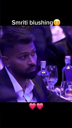 Why is Smriti blushing😊 so much? Hardik Pandya #cricketlover #cricket #hardikpandya
