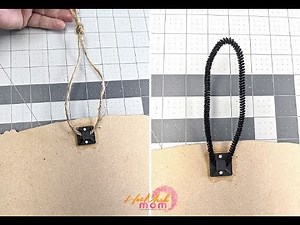 Learn how to Hang a Wreath Rail - Hot Mesh Mom