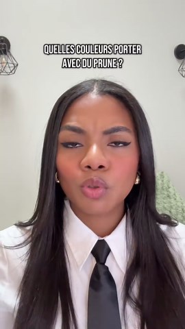 Quelles couleurs porter avec le prune cet automne ?