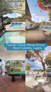 Private resort good for 14-16pax. Located in Bucal Calamba City, Laguna | Casa de Celeste Private Resort