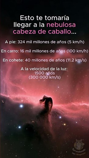 ¿Y sí quisieras ir a la Nebulosa Cabeza de Caballo?