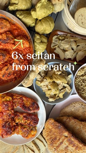 620K views · 7.2K reactions | One seitan dough, 6 meats Did you know...