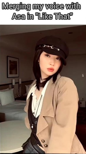 Blending My Voice with ASA – "Like That" Rap 🔥 #babymonster #Asa