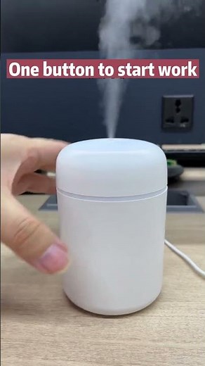 Mini USB 300ml H2O Air Humidifier Portable With Cool Mist For Bedroom Home Car Plants