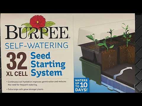 Burpee Self Watering System // Unboxing + Review