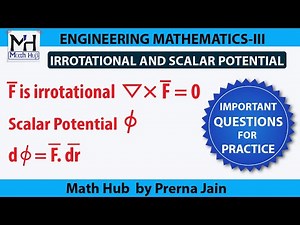 #9-Irrotational Vector Field with Scalar Potential