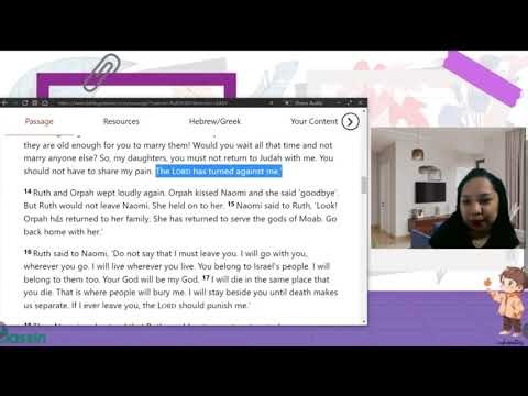 Ruth Chapter 1 | Bible Reading