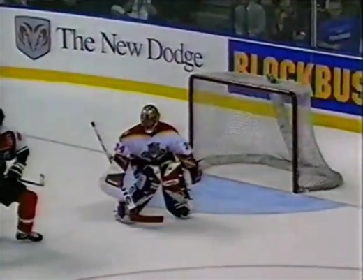 3.9K views · 57 reactions | Step into the past with Flyers Heritage. February 22nd, 1997. Flyers face off against Panthers. Eric Lindros deflects a shot past John Vanbiesbrouck for a 4-3 Flyers Overtime Win. Philadelphia Flyers Maher Media NHL NHL Network Chris Maher #GoFlyers #flyersnation #flyershockey | Flyers Heritage | Facebook