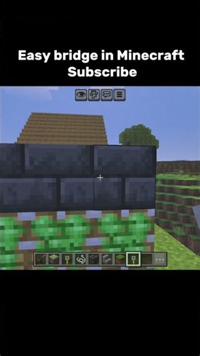 How to make bridge in Minecraft how I make bridge in Minecraft 🤯🔥 #minecraft #trending #gaming