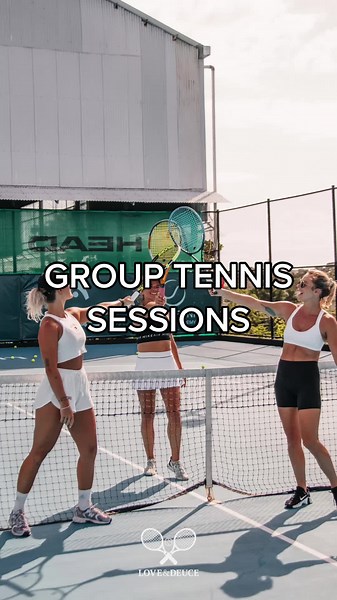 Group tennis sessions 🎾 #tennisclub #sydney #tennis #tenniscoaching #tennislesson