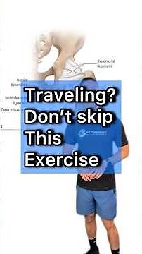 Hip stretching for long trips. #hippain #stretching #mobility