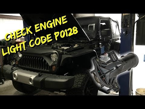 2012-2016 Jeep Wrangler / Cherokee - Thermostat Replace P0128 Code