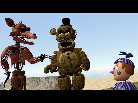 GMOD FNAF | FNAF DRAMA ISLAND Episode 9 - "Paintball Deer Hunter"