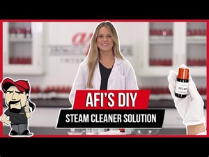 How to make Steam Cleaner Solution | AFI's DIYs