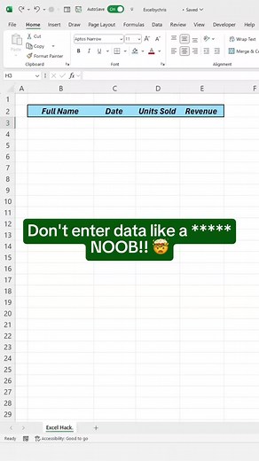 Mastering Data Entry Forms in Excel for Efficiency
