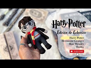 HARRY POTTER ⚡AMIGURUMI (Edición de Colección) | Tutorial fácil en crochet