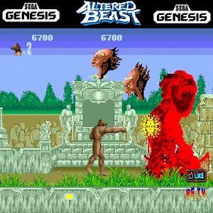 Altered Beast Altered Beast is a 1988 beat 'em up arcade video game developed and published by Sega. The game is set in Ancient Greece and follows a player character chosen by Zeus to rescue his daughter Athena from the demonic ruler of the underworld, Neff. #videogames #sega #arcade #retrogaming #classic | Retro-Entertainment TV