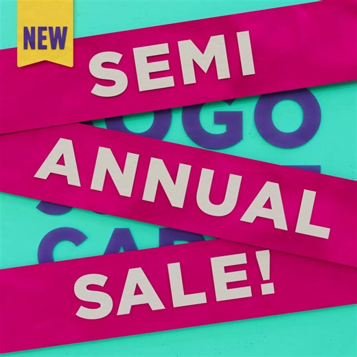 Buy 1 Hallmark card, get 1 50% off during our new Semi-Annual Sale! Shop individual cards $2.99 & up in stores & online through 1/31. | Hallmark