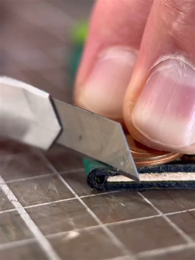 Real leather. Real craft. @red.forest.leather showing us what slow style really looks like. #RealLeatherStayDifferent #HandmadeLeather #SlowFashion #LeatherTok