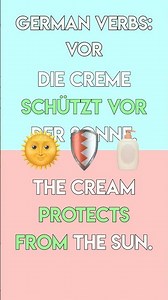 German Verbs with VOR! 😱 #germangrammar #shorts