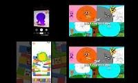Mix of 4 videos from youtube : up to faster 4 parsion to pango kaboom Sprunki Inflation