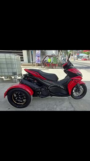 3-wheel conversion modification specialist to all types of motorcycle. Yamaha Aerox tri-wheel series conversion set-up. juanderbikes projekz 0991-546-1672 or 0965-431-2683#juanderbikesprojekz #modification #3wheeler #3wheels #specialproject #conversion