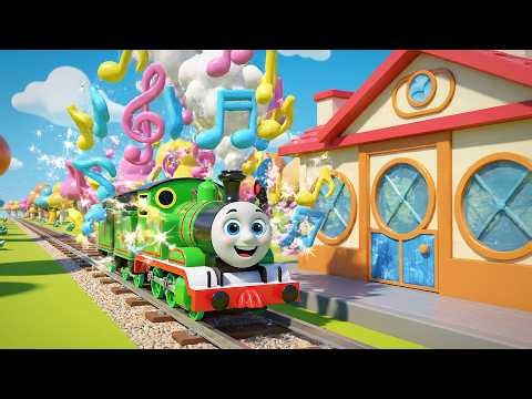 Little Green Train Goes Choo Choo Chee | Magical Railway Adventure & Kids Train Song