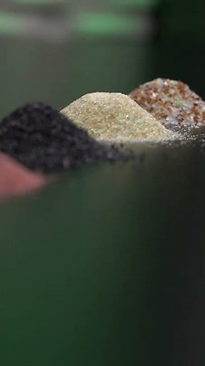 This is what comes out of our #dustlessblasting machines!