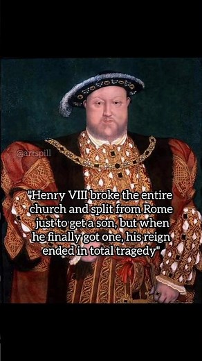 The Tragic Short Life of king Henry viii's only son!