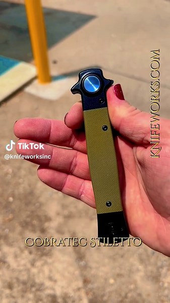 Cobratec Stiletto Button Lock Knife Review