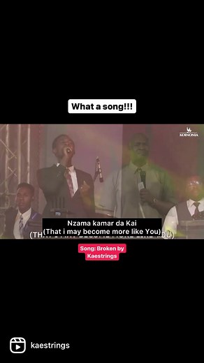 Powerful Worship Song: Broken by Kaestrings