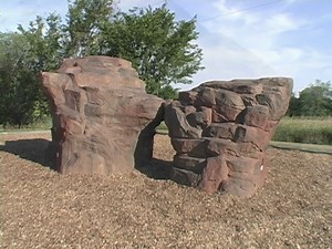 The Pinnacle - Huge Rock Themed Playground Climber