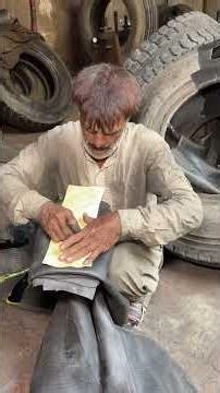 How a Burst Tyre Tube Is Fixed Amazing Repair Process | MadeProcessRestore